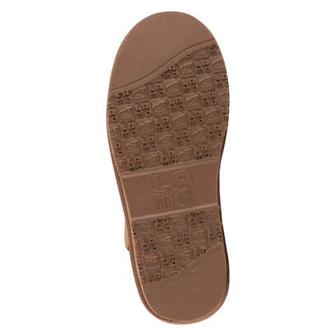 Lamo Sheepskin women's Liberty 9 inch winter boot in chestnut outsole