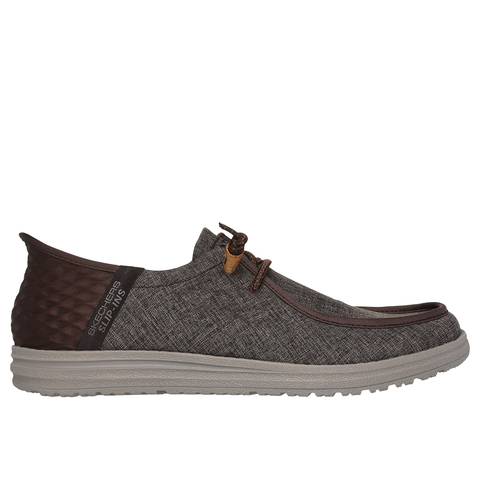 Chocolate Men's Slip-ins Relaxed Fit, Melson - Vaiden