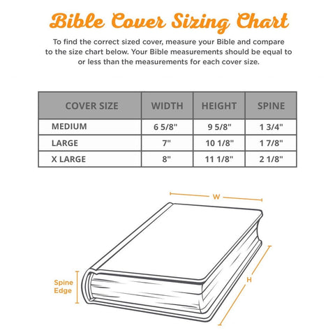 Be Strong and Courageous Bible Cover BB592