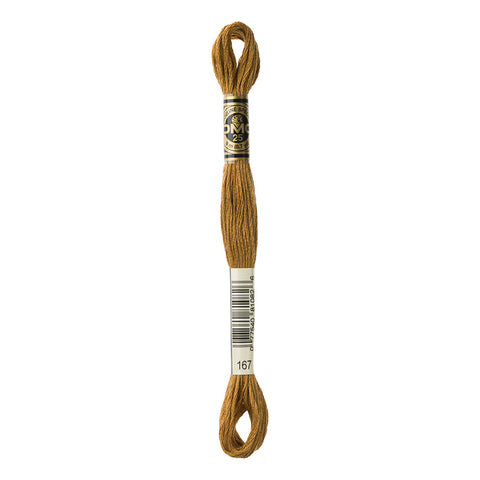 Very Dark Yellow Beige Embroidery Floss