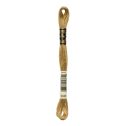 Dark Yellow Beige Embroidery Floss