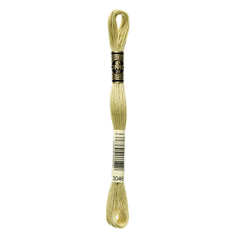 Medium Yellow Beige Embroidery Floss