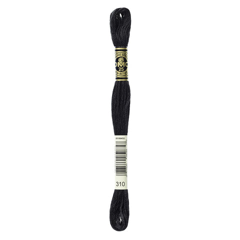 Black Embroidery Floss
