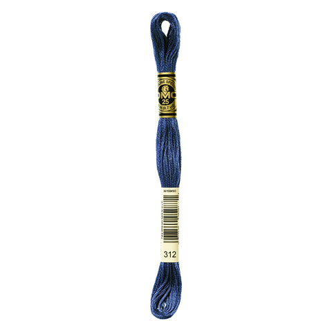Very Dark Baby Blue Embroidery Floss