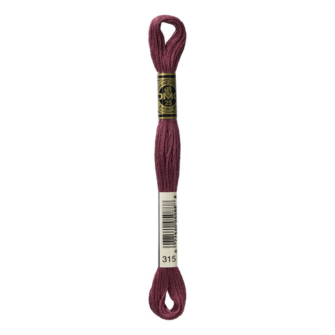 Medium Dark Antique Mauve Embroidery Floss