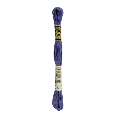Dark Blueberry Embroidery Floss