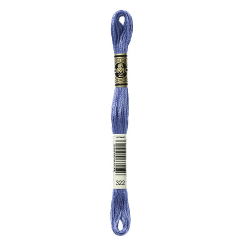 Dark Baby Blue Embroidery Floss