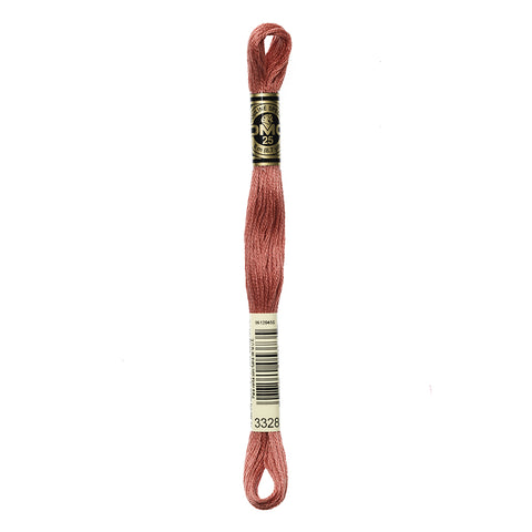 Dark Salmon Embroidery Floss