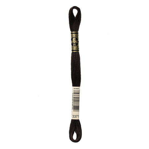 Black Brown Embroidery Floss