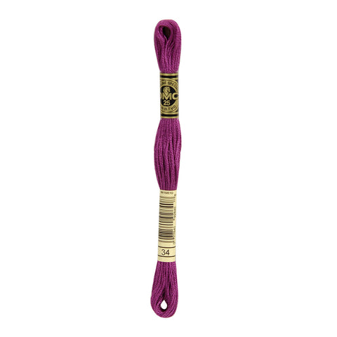 Dark Fuchsia Embroidery Floss
