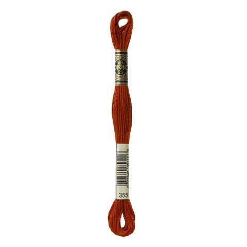 Dark Terra Cotta Embroidery Floss