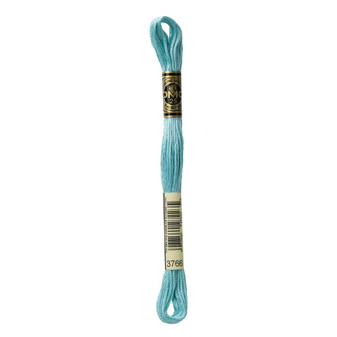 Light Peacock Blue Embroidery Floss