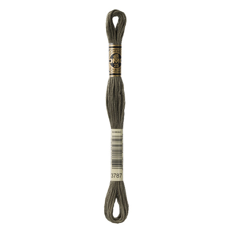 Dark Brown Gray Embroidery Floss