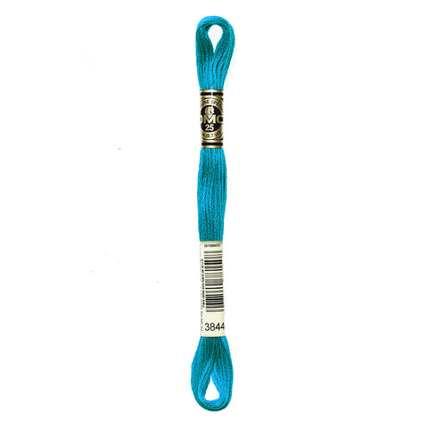 Dark Bright Turquoise Embroidery Floss