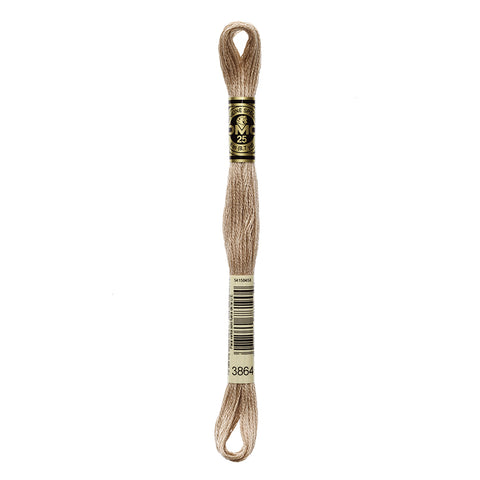 Light Mocha Beige Embroidery Floss