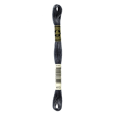 Dark Pewter Gray Embroidery Floss