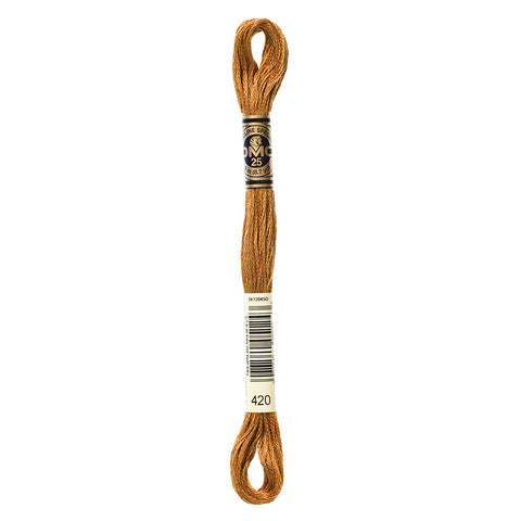 Dark Hazelnut Brown Embroidery Floss