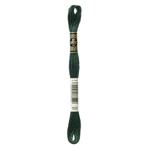 Very Dark Blue Green Embroidery Floss