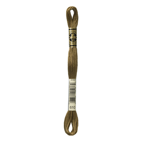 Dark Drab Brown Embroidery Floss