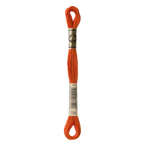 Dark Orange Spice Embroidery Floss