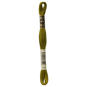Dark Olive Green Embroidery Floss