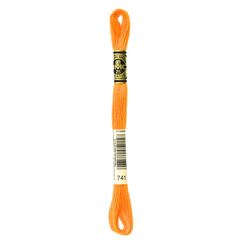 Medium Tangerine Embroidery Floss