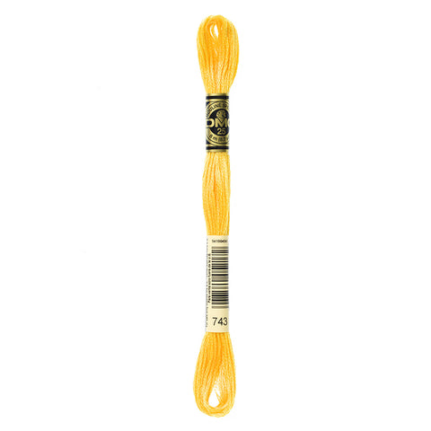 Medium Yellow Embroidery Floss