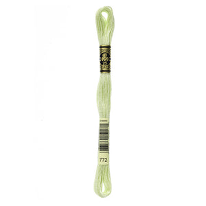 Very Light Yellow Green Embroidery Floss