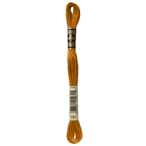 Very Dark Topaz Embroidery Floss