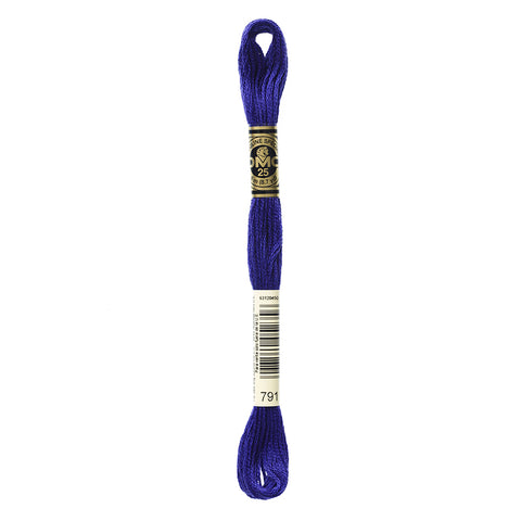 Very Dark Cornflower Blue Embroidery Floss