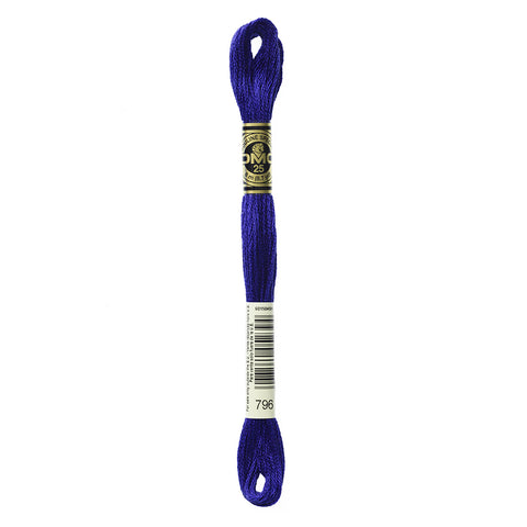 Dark Royal Blue Embroidery Floss