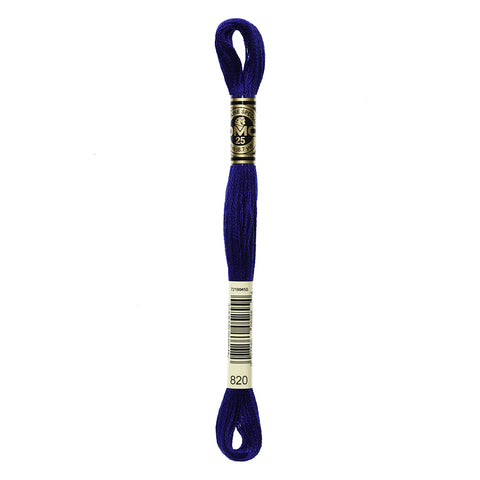 Very Dark Royal Blue Embroidery Floss