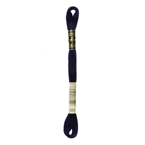 Dark Navy Blue Embroidery Floss