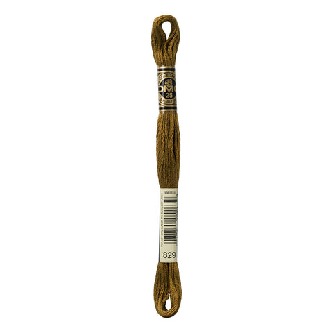 Very Dark Golden Olive Embroidery Floss