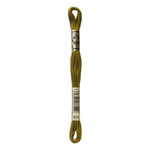 Medium Golden Olive Embroidery Floss