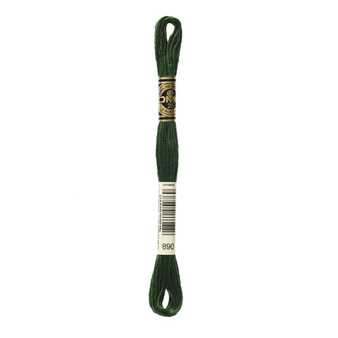 Ultra Dark Pistachio Green Embroidery Floss