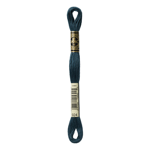 Very Dark Gray Green Embroidery Floss
