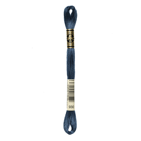 Dark Antique Blue Embroidery Floss