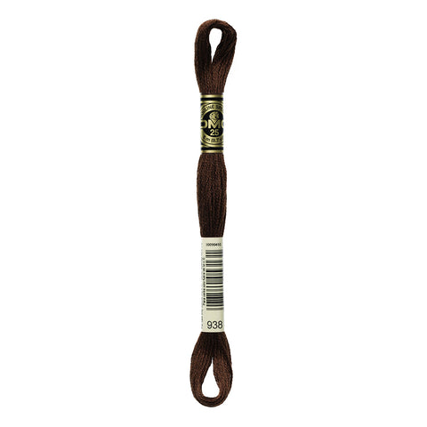Ultra Dark Coffee Brown Embroidery Floss