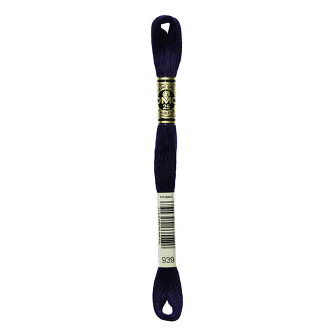 Very Dark Navy Blue Embroidery Floss