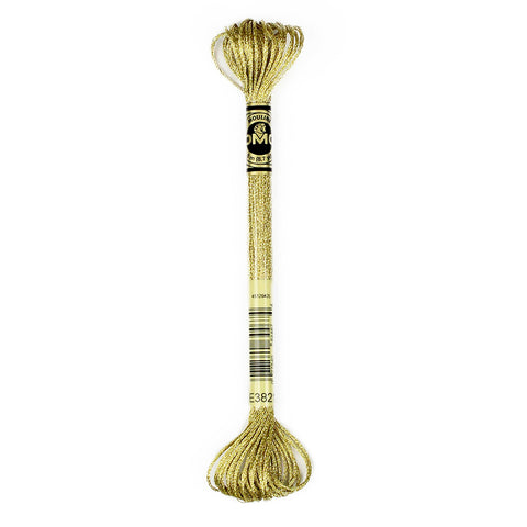 Gold Light Effects Embroidery Floss D-317-E3821