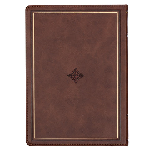 DEVOTIONAL WALKING WITH GOD LG PRINT Back Cover