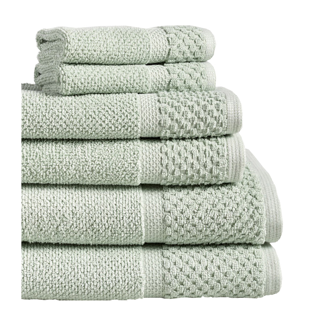 Lavish Home Chevron-Weave Dish Cloths - 16-Pack Absorbent 100% Combed  Cotton Kitchen Dishtowels with Color Accents - for Cleaning and Drying