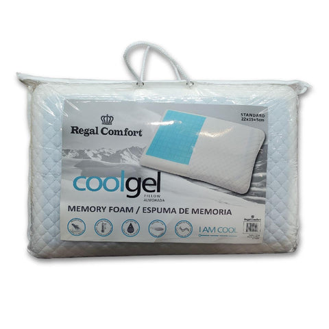 Regal Comfort Cool Gel bed pillow in package