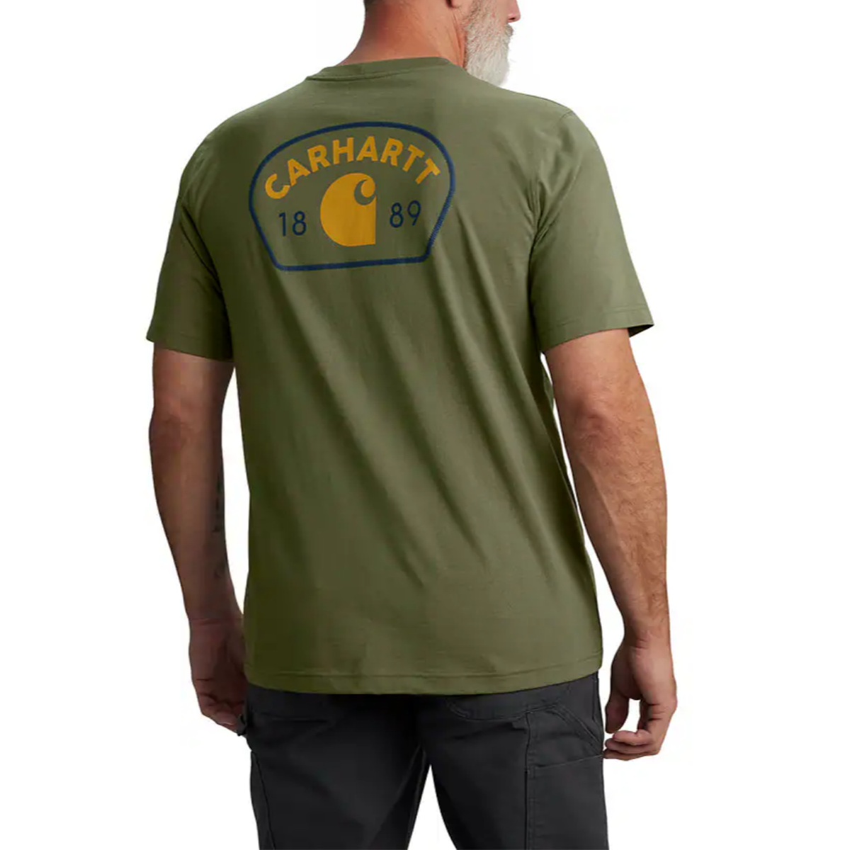 Carhartt Men's Relaxed Fit Short-Sleeve 1889 Graphic T-Shirt Carhartt Men's Relaxed Fit Short-Sleeve 1889 Graphic T-Shirt