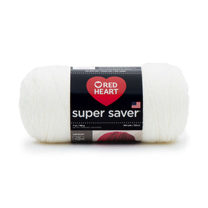 Soft White Super Saver Yarn E300B-0316