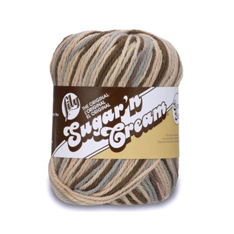 Earth Sugar 'N Cream Yarn Ombre Super Size 3 oz 102019