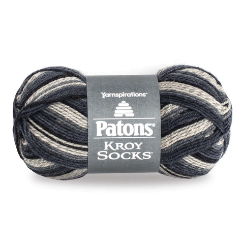 Kroy Sock Yarn 243455 eclipse stripes