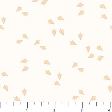 footprints, Silly Goose Cotton Flannel Fabric F277