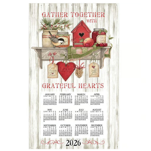 kitchen sentiments, 2026 Calendar Towels